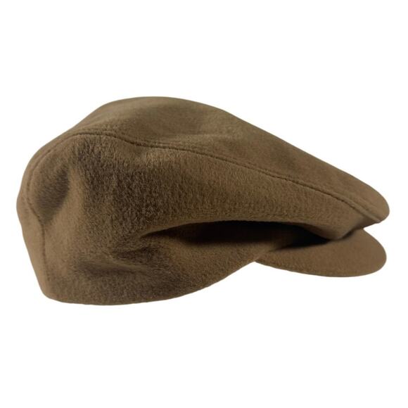 Vintage Stetson Wool Newsboy Hat Men’s Medium Tan Snap Bill Classic Style - Picture 9 of 10